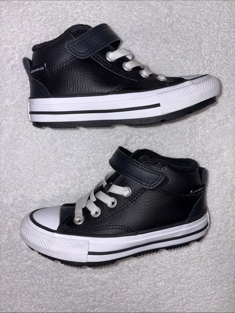 Converse chick Taylor mid boot Malden street black white sneaker 12.5
